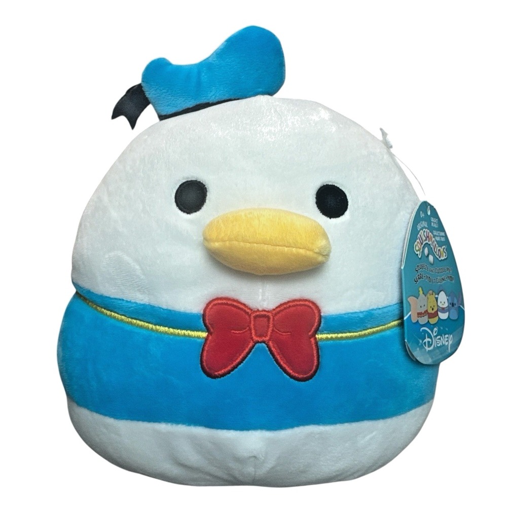 Disney Squishmallows Donald Duck 5" Kellytoy Mini Plush With Tag Collectible